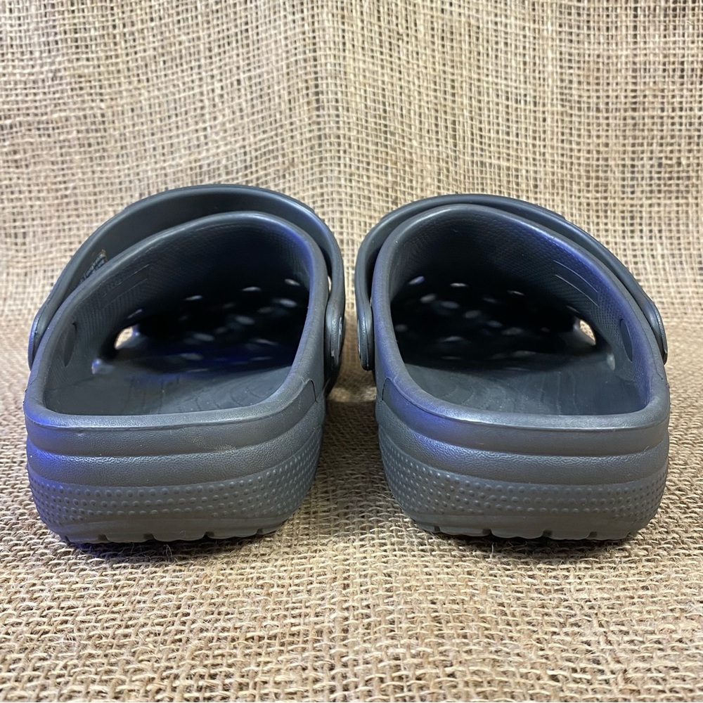 Crocs Clogs Classic  Shoes Slip On gray Size 11 - Picture 8 of 10
